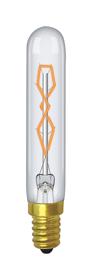 015032015  Rustica Dimmable Slim-Tubular Short/S E14 Clear 15W